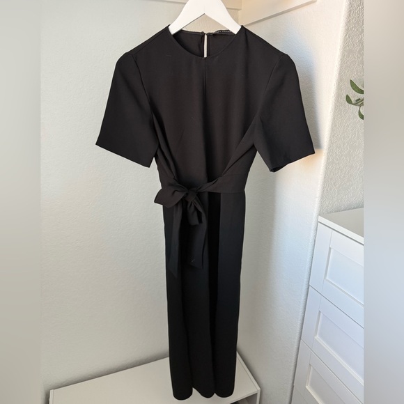 ZARA Black Dress, Size Small, Made In Morocco - Picture 1 of 6